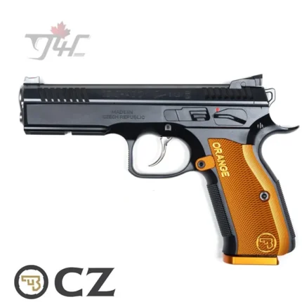 CZ Shadow 2 Orange 9mm 5″ Black/Orange