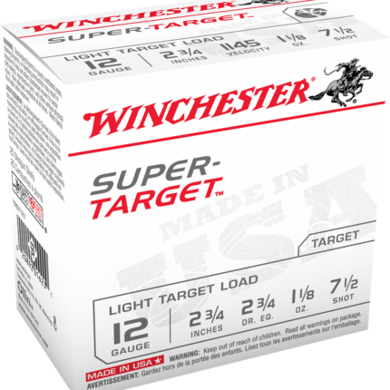Winchester Super Target 12GA 2.75" #7.5 1 1/8oz 25Rd